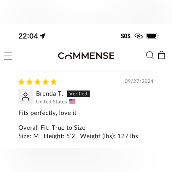 Two-Tone Cami Long Dress Commense size XS CM10 - Picture 8 of 10